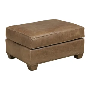 Upholstery Edison Ottoman Leather