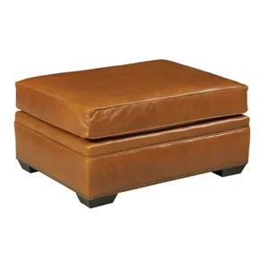 Upholstery Kingston Ottoman Leather