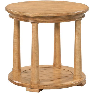 Celeste Colonnade Round End Table