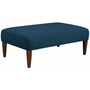 Upholstery Large Cocktail Ottoman-Tapered Leg