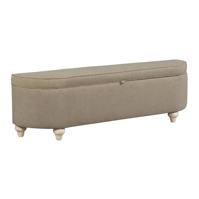 Upholstery Storage Footboard And Rails - California King