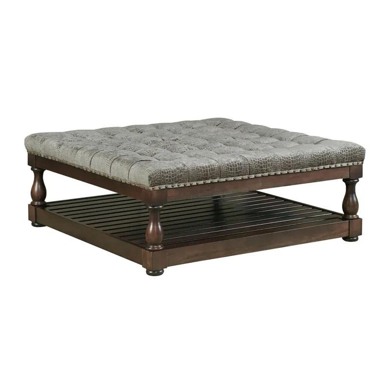 Upholstery Copeland Square Tufted Ottoman