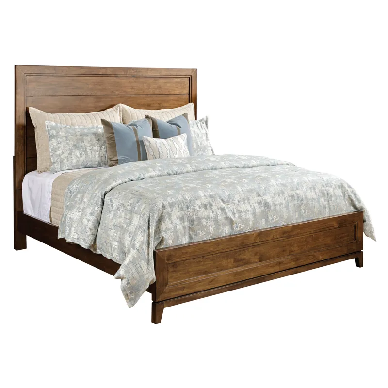 Abode Schafer Panel Bed Footboard And Rails - King