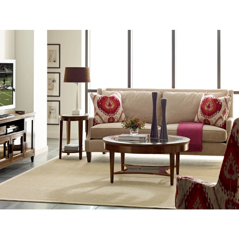 Elise Oval End Table 77020 by Kincaid Furniture at Riley's Furniture