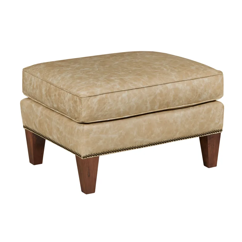 Upholstery Chapman Ottoman Leather