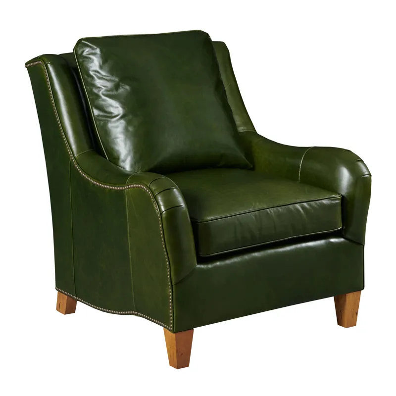 Upholstery Emerson Accent Chair Leather