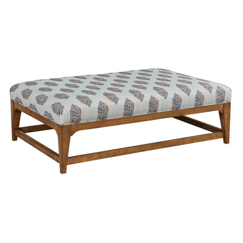 Upholstery Jennings Rectangular Cocktail Ottoman