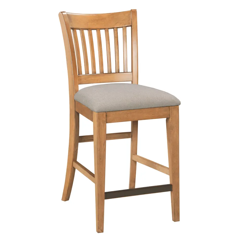Kafe Tall Rake Back Chair, Cappuccino