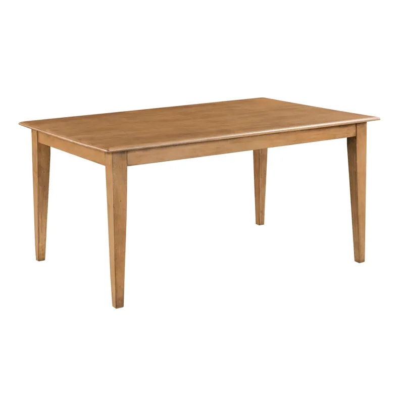 Kafe 60\" Rectangular Leg Table, Cappuccino