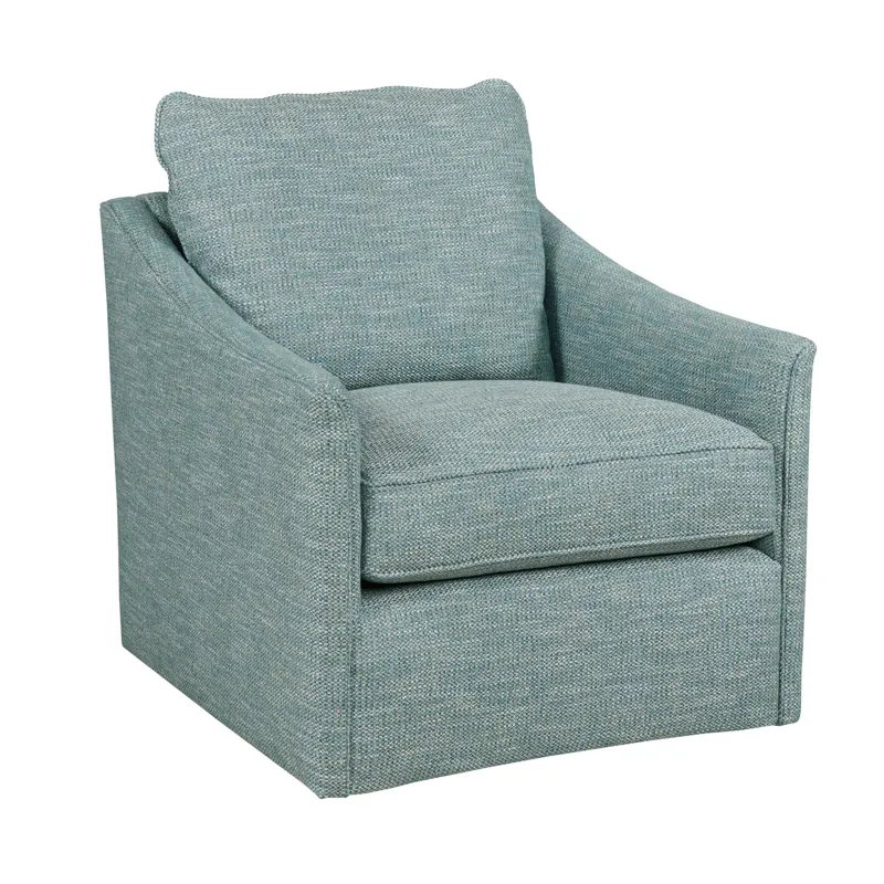 Upholstery Ari Curved Swivel Chair