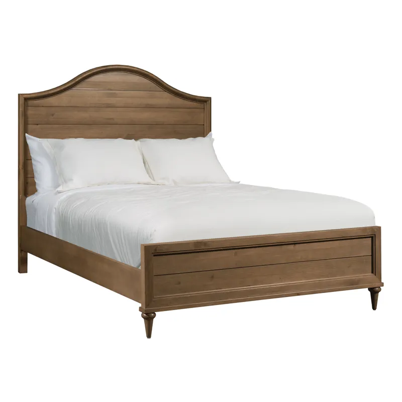 Arbor Woodlawn Panel Bed Package Bark - King