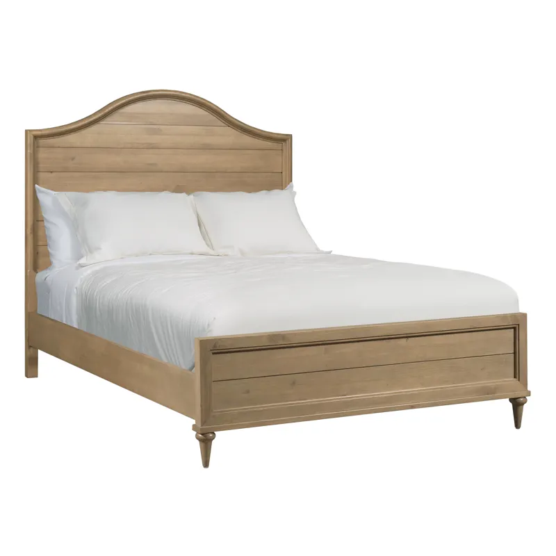 Arbor Woodlawn Panel Bed Package Oatmeal - King