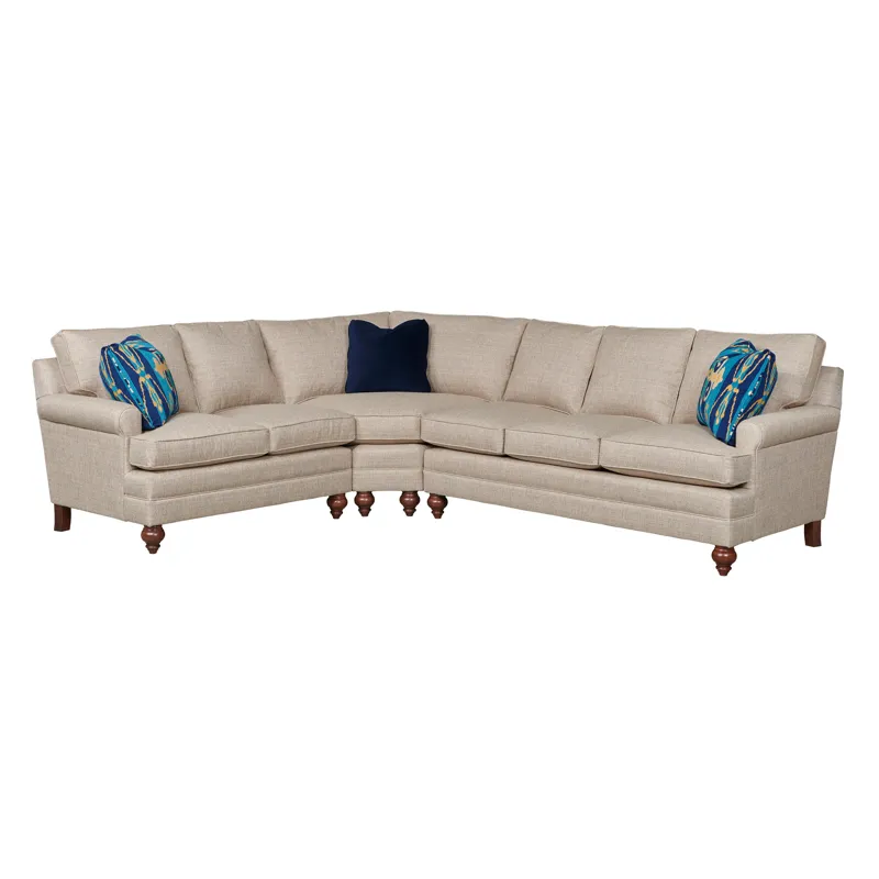 Upholstery Studio Select Sock Arm Sectional