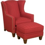Athens Fabric Ottoman
