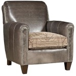 Austin Leather/Fabric Chair