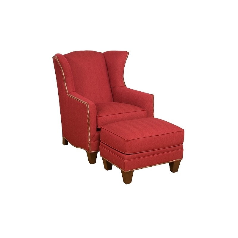 Athens Fabric Ottoman
