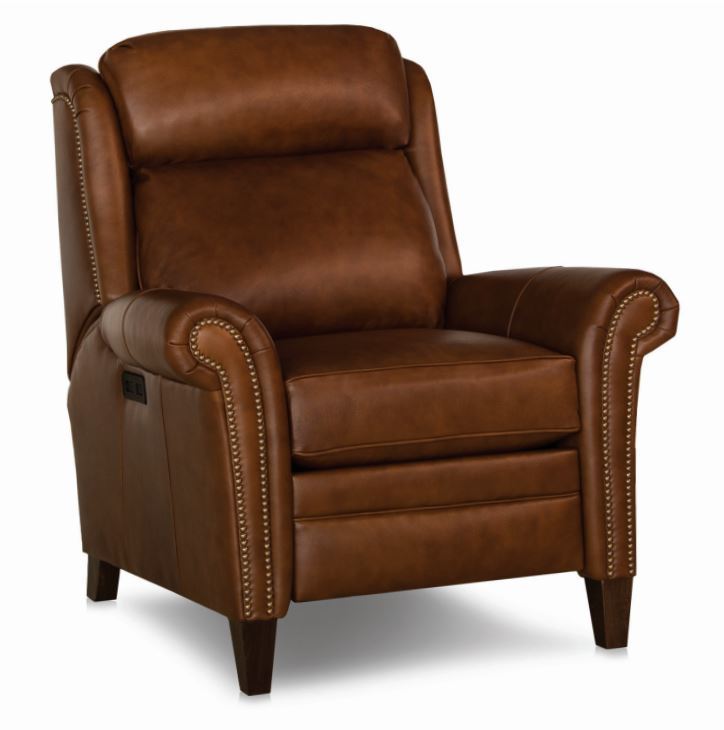 Griffin Leather Motorized Recliner w/Motorized Headrest NIS880704064 by