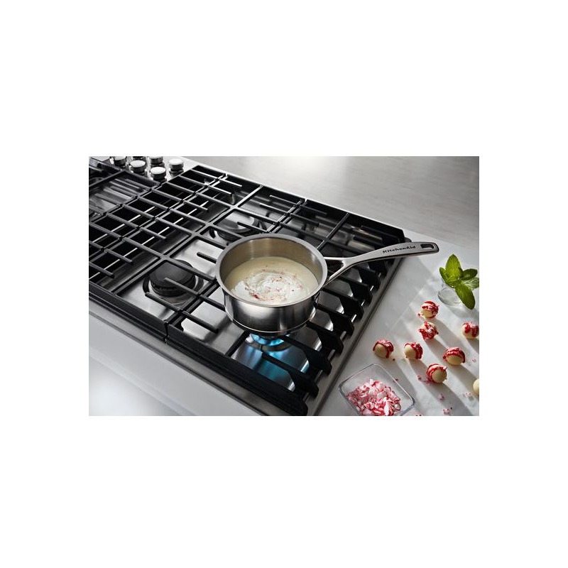 36" 5 Burner Gas Downdraft Cooktop KCGD506GSS by KitchenAid at Missouri