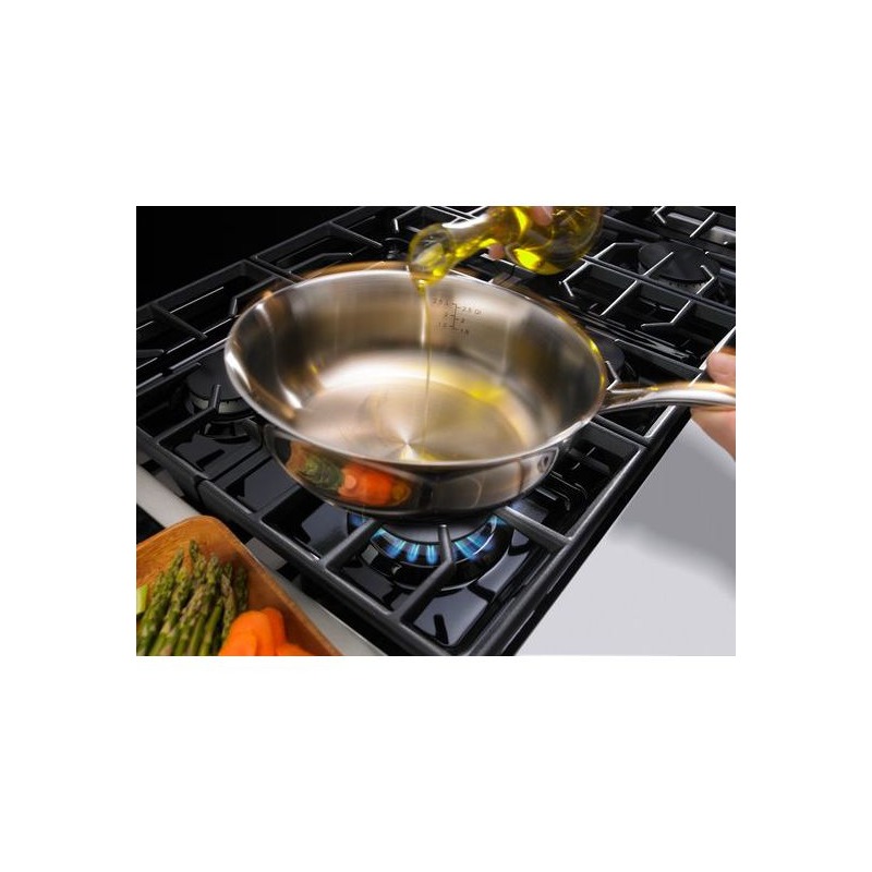 36Inch 6 Burner Gas Rangetop, CommercialStyle KGCU467VSS by