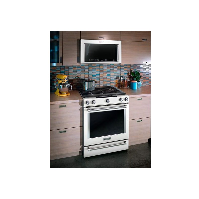 1000Watt Convection Microwave Hood Combination KMHC319EWH by