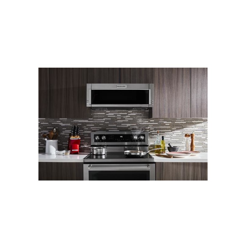 1000Watt Low Profile Microwave Hood Combination KMLS311HSS by