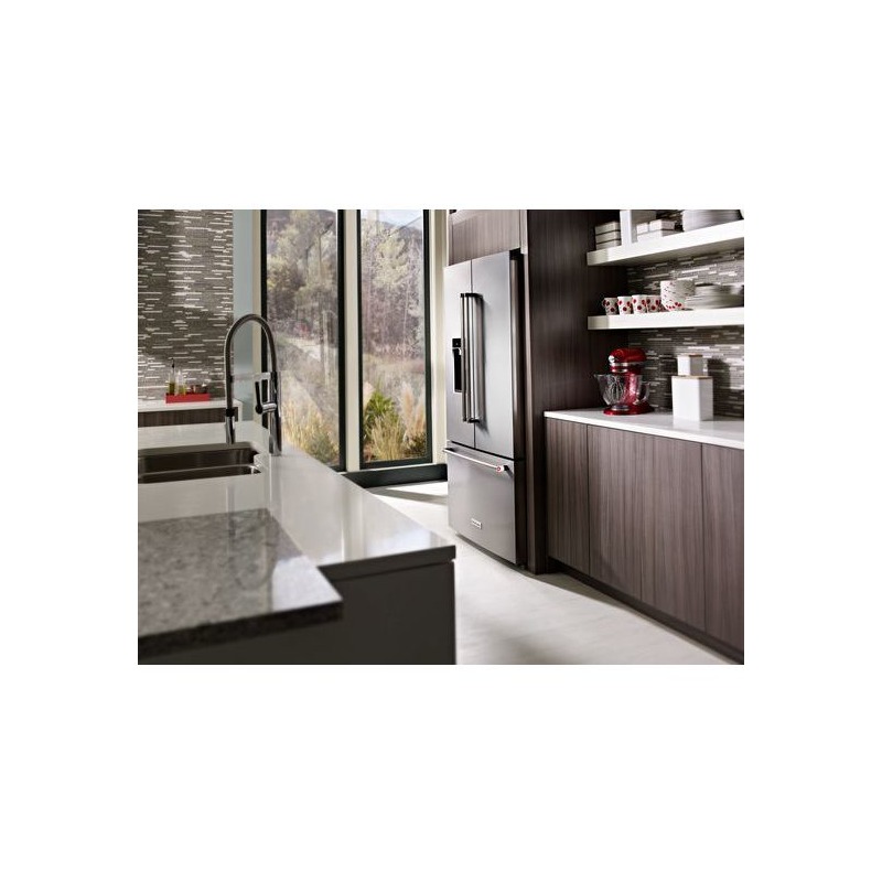 23.8 cu. ft. 36" CounterDepth French Door Refrigerator KRFC604FSS by