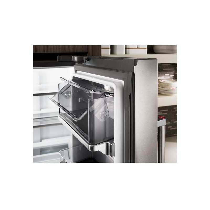 23.8 cu. ft. 36" CounterDepth French Door Platinum Interior