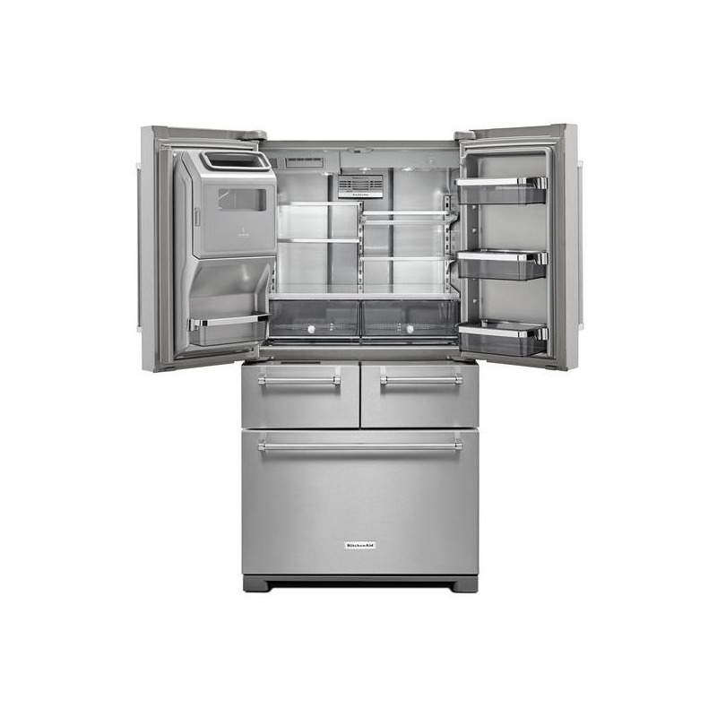 25.8 Cu. Ft. 36" MultiDoor Freestanding Refrigerator with Platinum