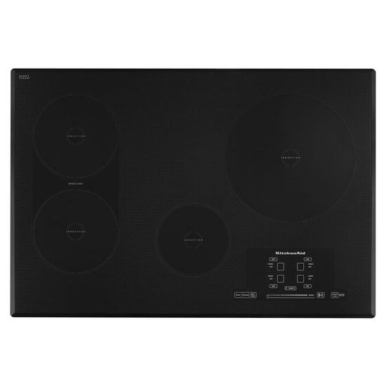 30Inch 4 Element Induction Cooktop, Architect® Series II KICU509XBL by