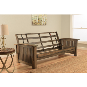 Rustic Walnut Queen Futon Frame - Thumbnail 5