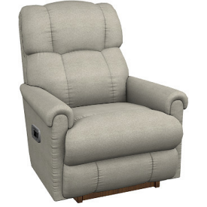 Pinnacle Rocking Recliner w/Headrest, Lumbar & USB Port - w/Right Wireless Remote