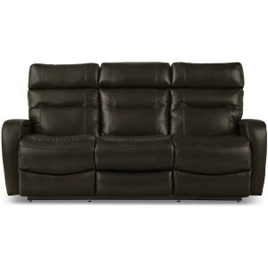 Baron Power Wall Reclining Sofa w/ Headrest, Lumbar & Storage Drawer