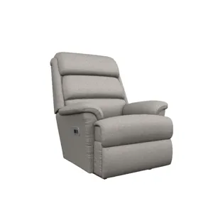 Astor Power Rocking Recliner w/ Head Rest - i-Catalyst Platinum