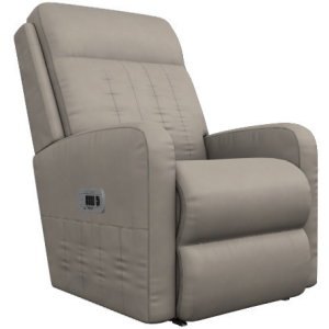 Finley Power Wall Recliner w/ Headrest & Lumbar - Rogue Pewter
