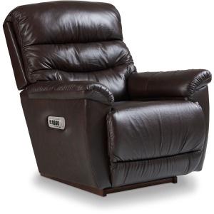 Joshua Power Rocking Recliner w/Headrest and Lumbar