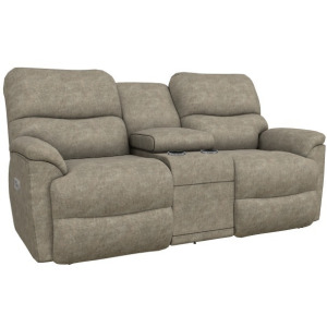 Trouper Power Reclining Loveseat w/ Headrest & Console