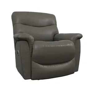 James Power Rocking Recliner w/ Headrest and Lumbar w/Wireless Remote