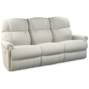 Pinnacle Power Wall Reclining Sofa w/ Headrest & Dual Wireless Remotes