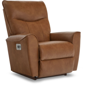 Belmont Power Rocking Recliner w/ Headrest & Lumbar - Topflight Camel