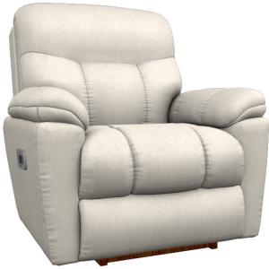 Morrison Power Rocking Recliner w/ Headrest & Lumbar - Nora Ivory