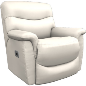 James Power Rocking Recliner w/ Headrest & Lumbar