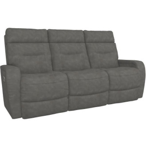 Baron Power Wall Reclining Sofa w/ Headrest