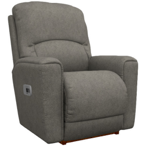 Cassian Power Rocking Recliner w/ Headrest - Doritt Charcoal