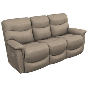 James Power Reclining Sofa w/ Headrest & Lumbar - Dual Wireless Remotes