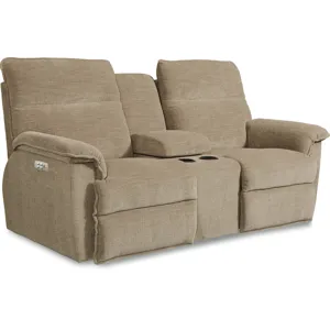 Jay Power Reclining Loveseat w/ Headrest & Console