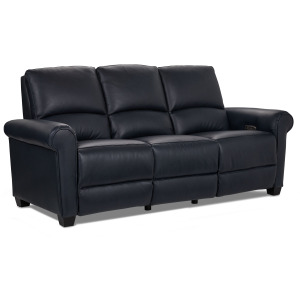 Clybourn Power Reclining Sofa w/ Headrest - Sutton Navy