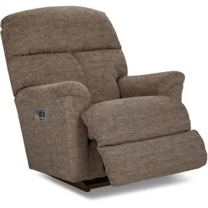 Reed Power Rocking Recliner w/ Headrest &amp; Lumbar
