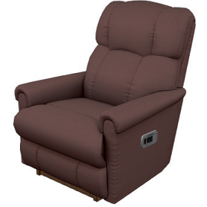 Pinnacle Rocking Recliner w/Headrest, Lumbar & USB Port - w/Left Wireless Remote
