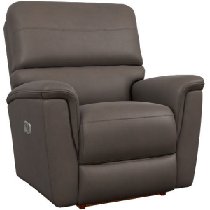 Ava Power Rocking Recliner w/ Headrest, Lumbar, & Wireless Remote - Ankur Walnut