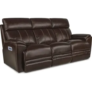 Talladega Power Reclining Sofa w/ Headrest & Lumbar